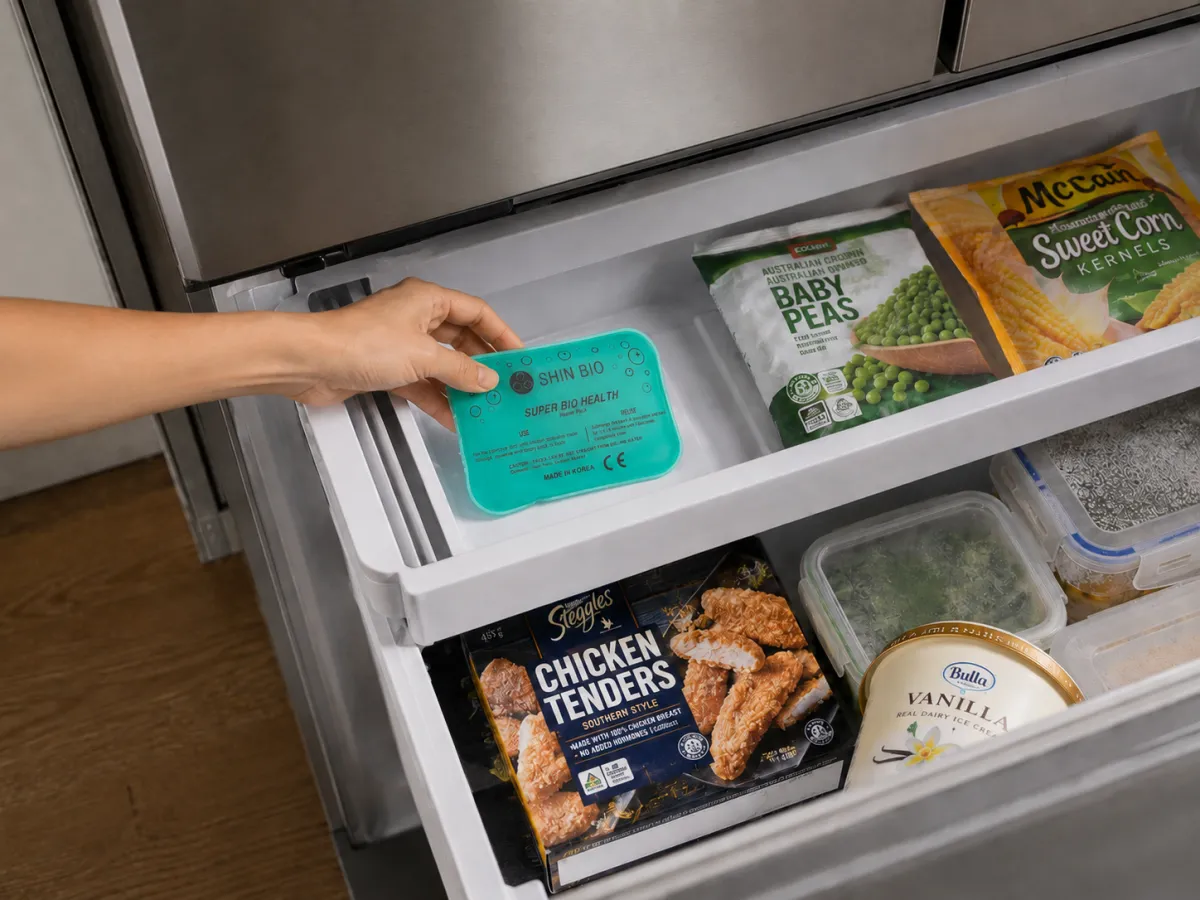 Back in the freezer